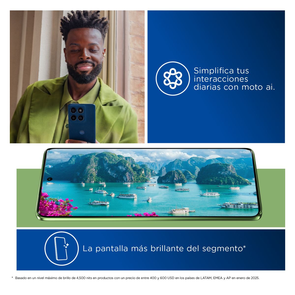 MOTOROLA - Celular Motorola Edge 60 5G | 512GB | 12GB RAM