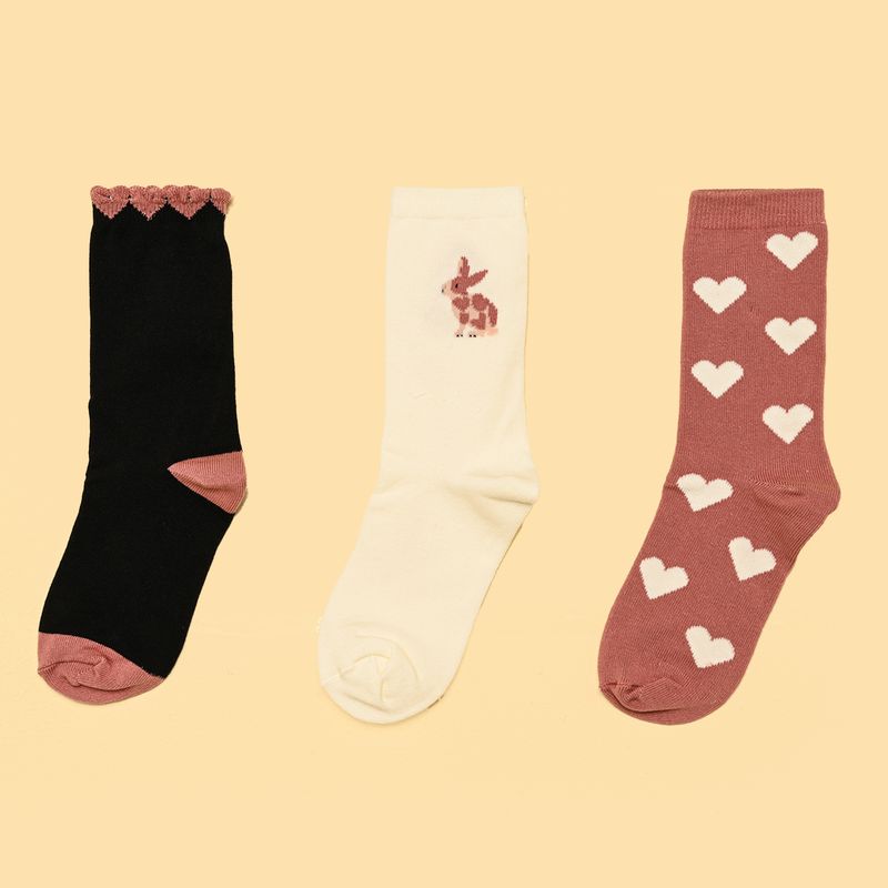 YAMP - Medias Niña Largo Pack de 3 Yamp