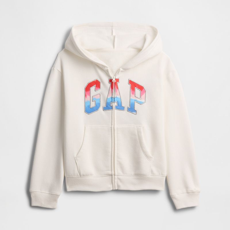 GAP - Saco Niña con Logo Con capucha Algodón GAP