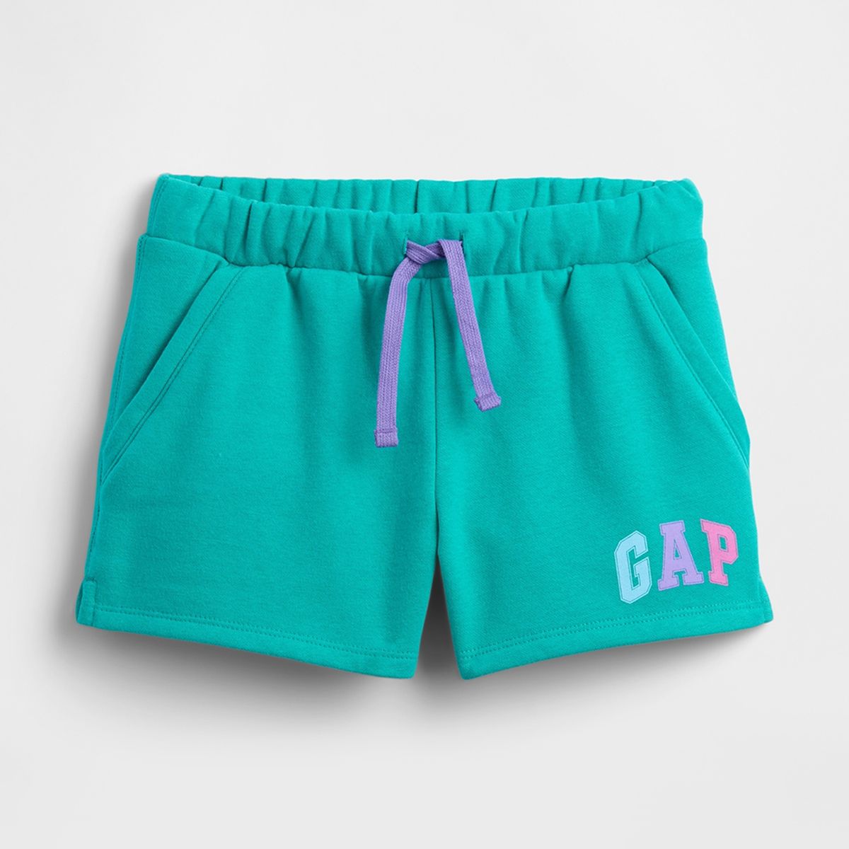 GAP - Short Niña con Logo Cintura elásticada Algodón GAP