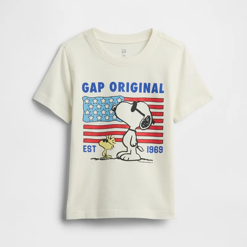 GAP - Camiseta Niño con Logo Manga corta Algodón GAP