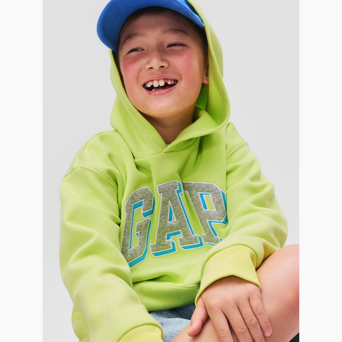 GAP - Saco Niño con Logo Con capucha Algodón GAP
