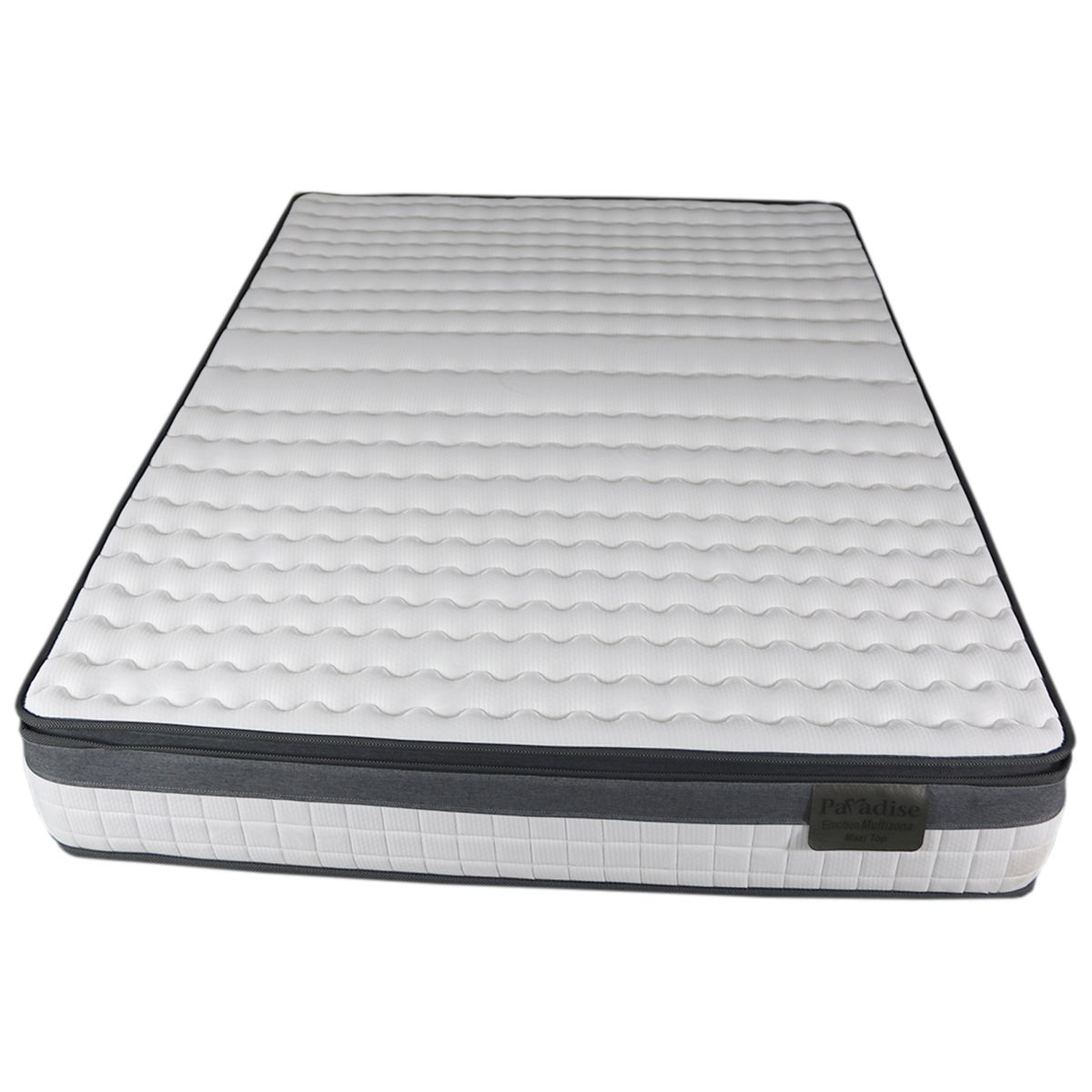 COLCHONES PARAISO - Colchón Queen Firmeza Medio Resortes EMOTION 160 cm x 200 cm PARAISO