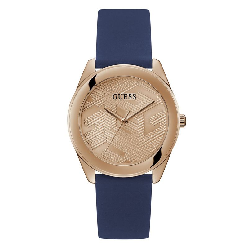 GUESS - Relój Guess Mujer Cubed. Relój Silicona Azul GW0665L2