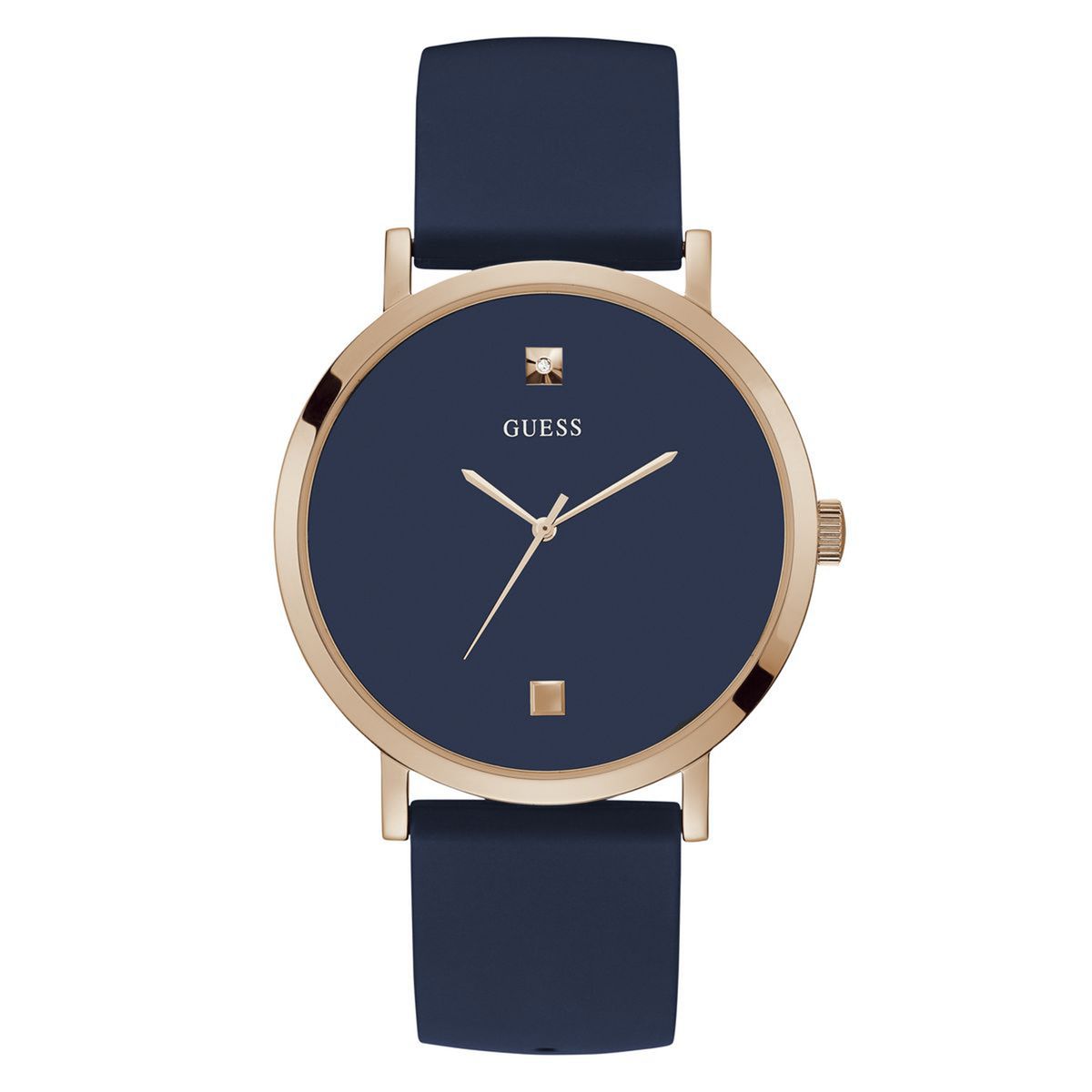 GUESS - Relój Guess Hombre Supernova. Relój Silicona Azul W1264G3