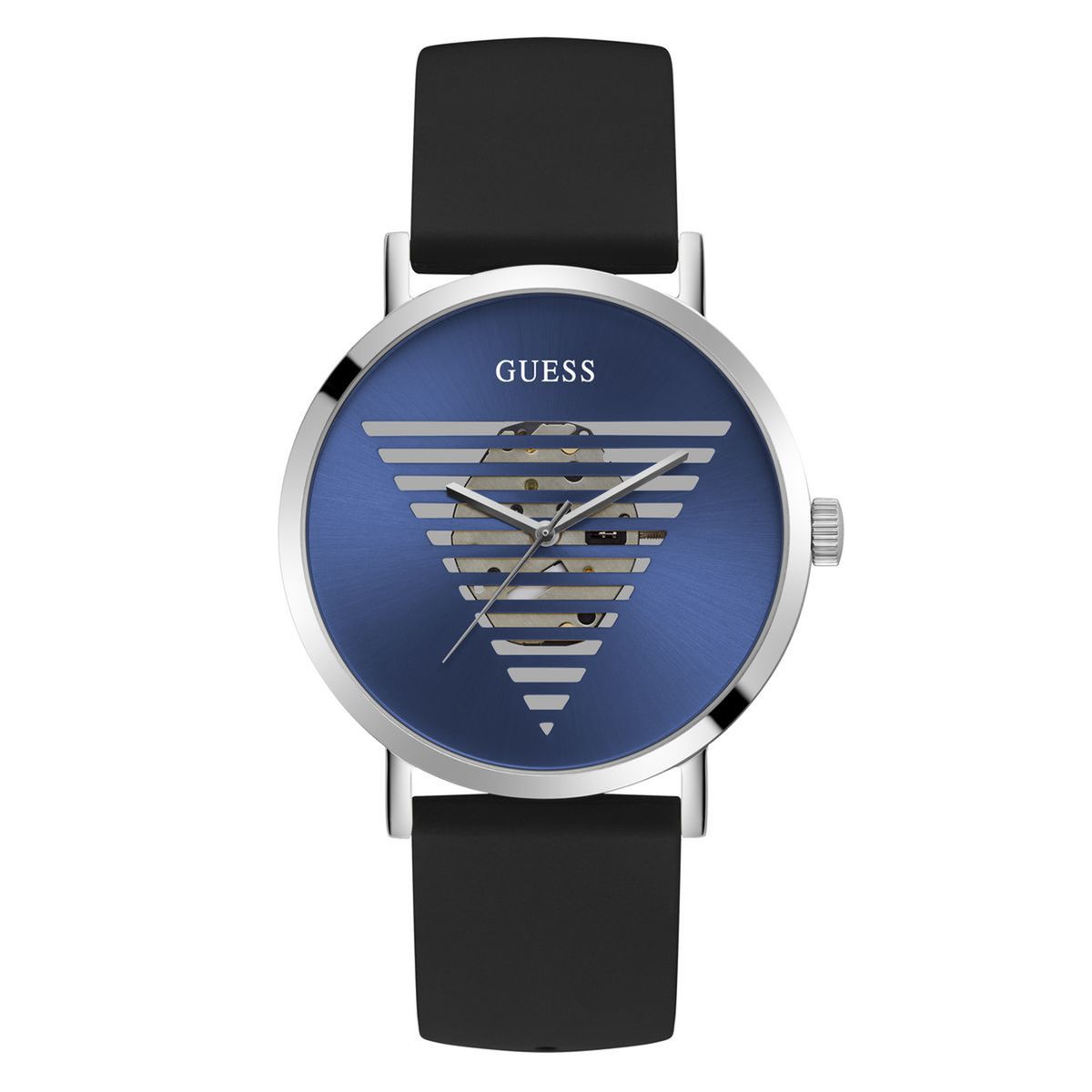 GUESS - Relój Guess Hombre Idol. Relój Silicona Negro GW0503G2