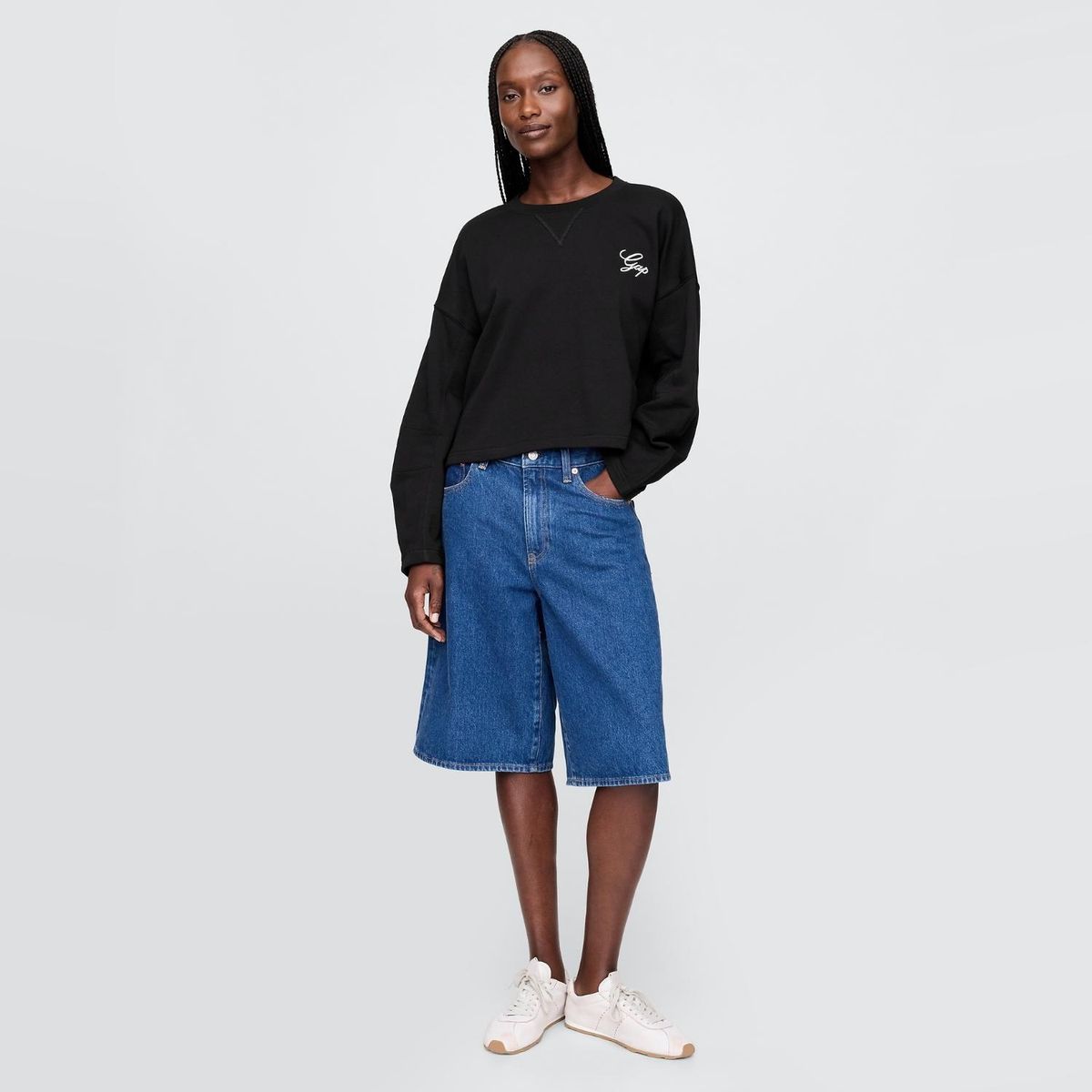 GAP - Buzo Mujer con Estampado de Algodón Gap