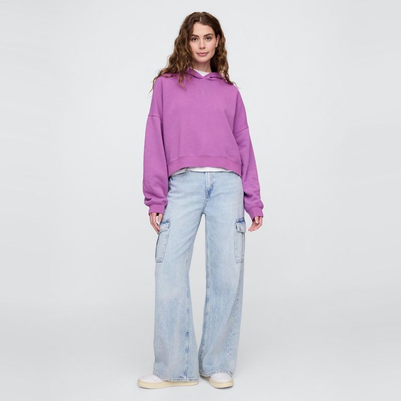 GAP - Buzo Mujer con Estampado de Algodón Gap