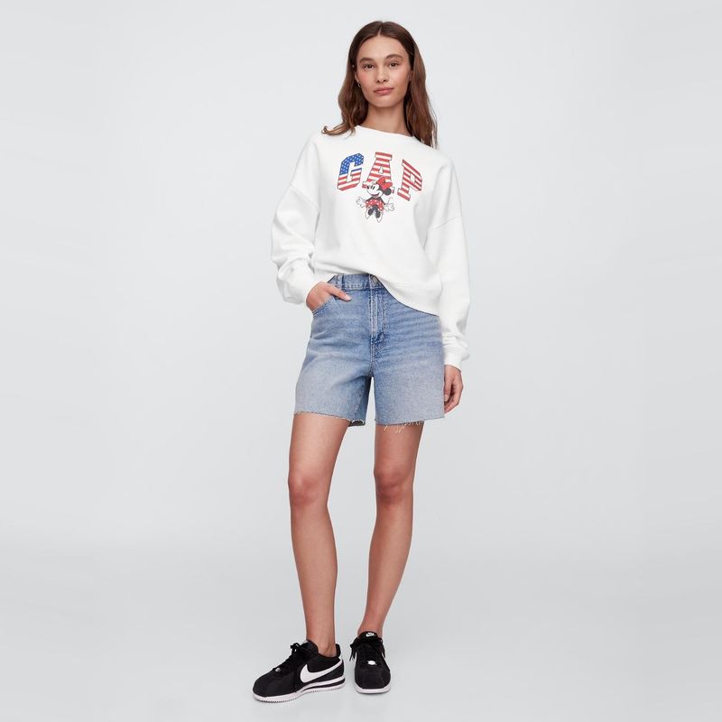 GAP - Buzo Mujer con Estampado de Algodón Gap