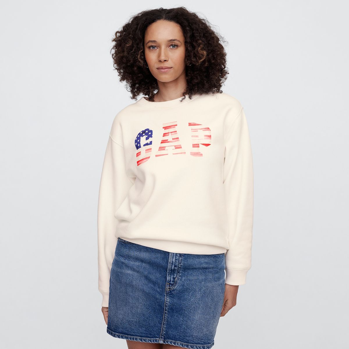 GAP - Buzo Mujer con Estampado de Algodón Gap