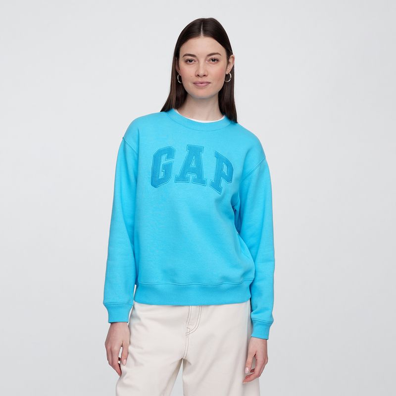 GAP - Buzo Mujer con Estampado de Algodón Gap