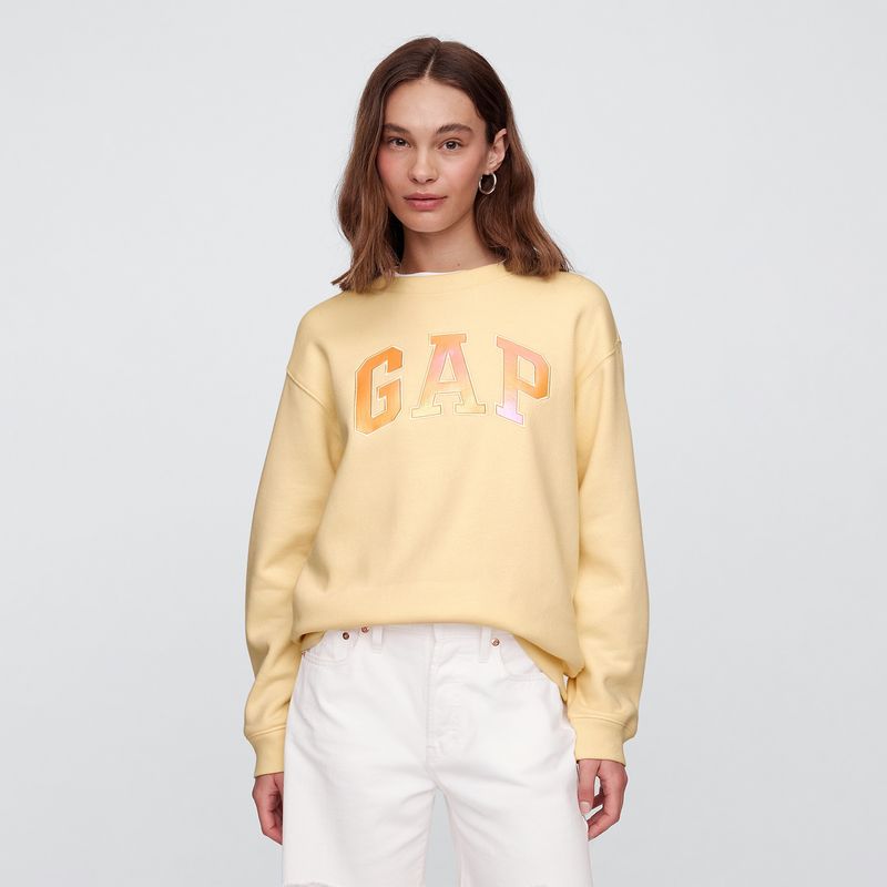 GAP - Buzo Mujer con Estampado de Algodón Gap