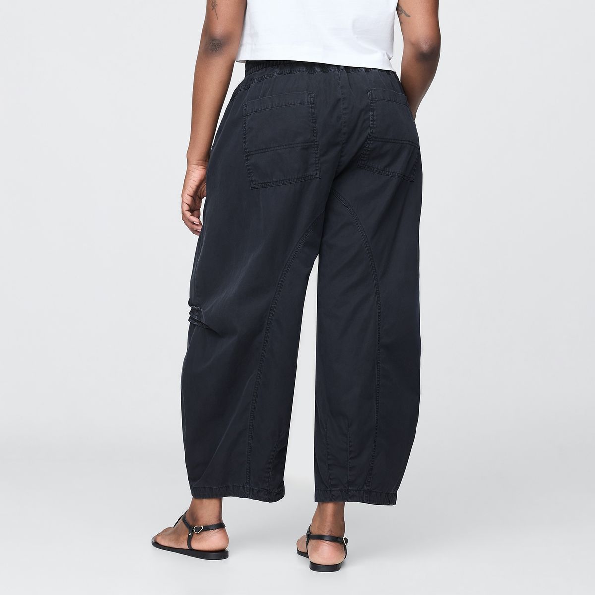 GAP - Pantalón Wide leg Mujer Tiro alto Gap