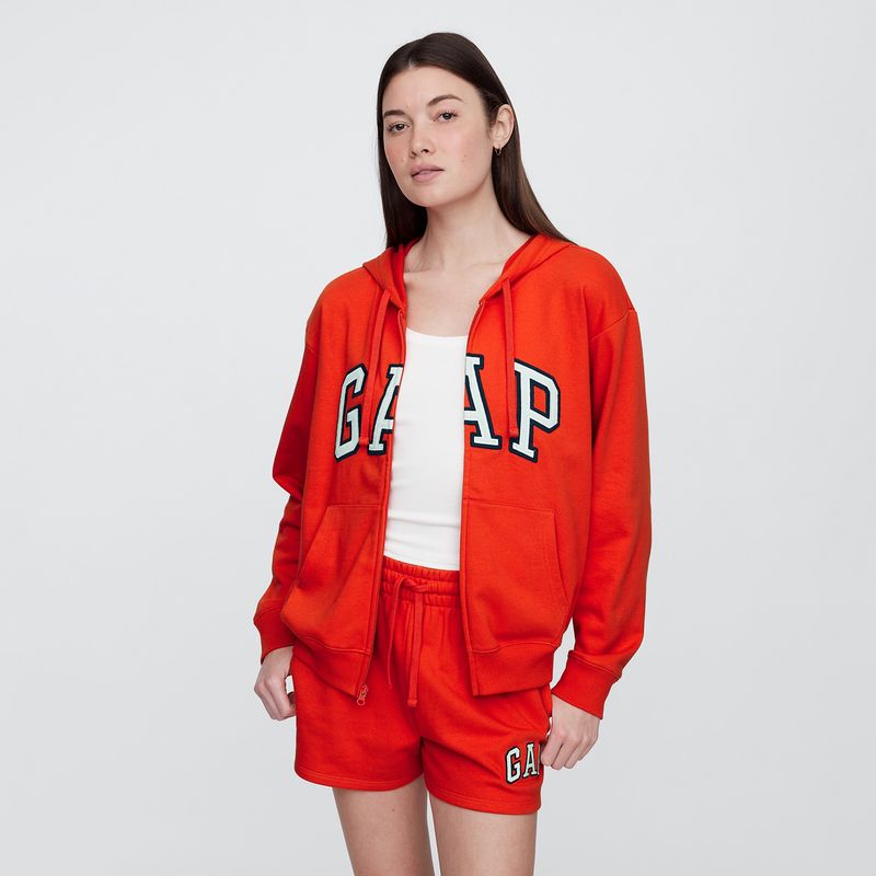 GAP - Hoodi Mujer con Logo de Algodón Gap