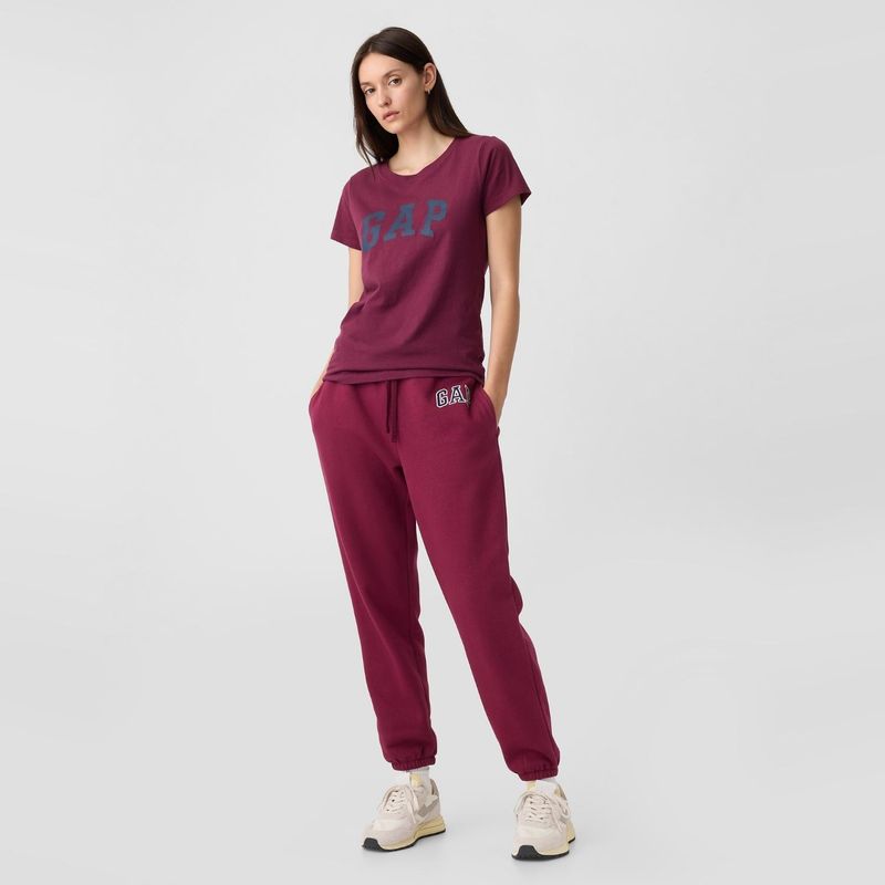 GAP - Camiseta Mujer con Estampado Manga corta de Algodón Gap