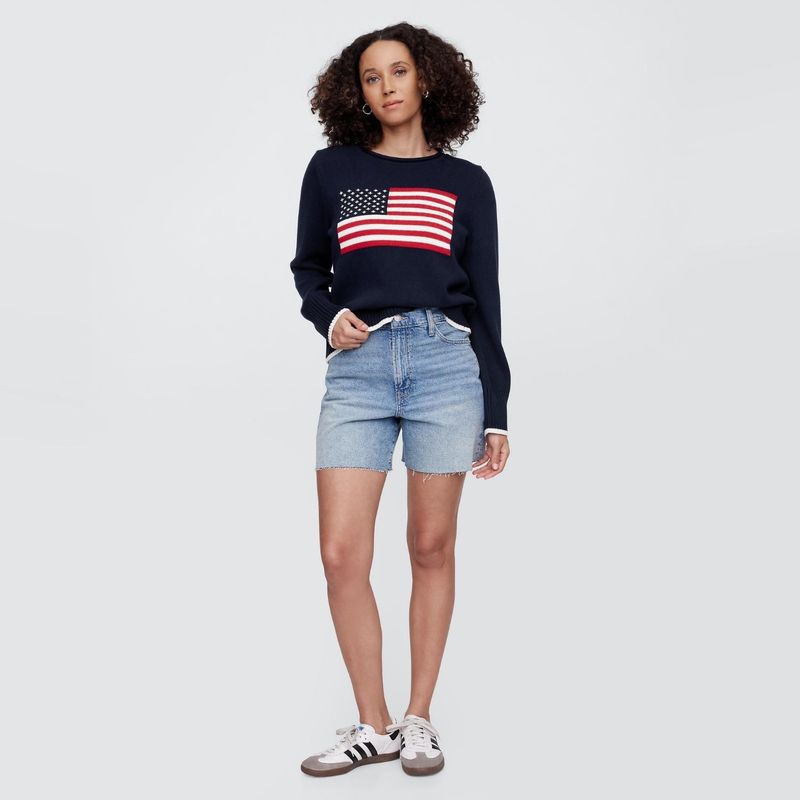 GAP - Buzo Mujer con Estampado de Algodón Gap
