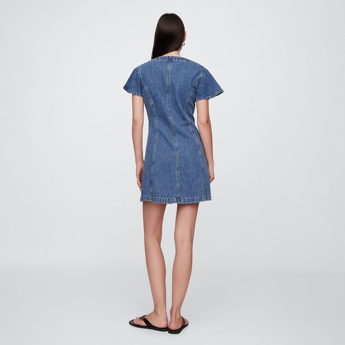 GAP - Vestido Corto Casual para Mujer Algodón GAP