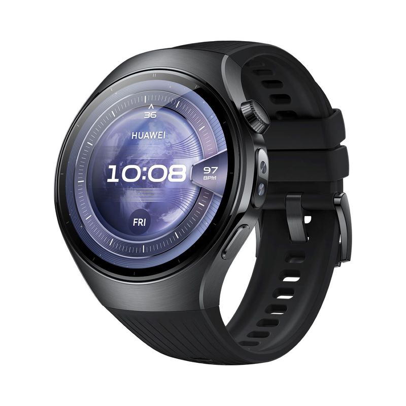 HUAWEI - Smartwatch HUAWEI WATCH 5 46MM Negro - Correa Fluoerastomero