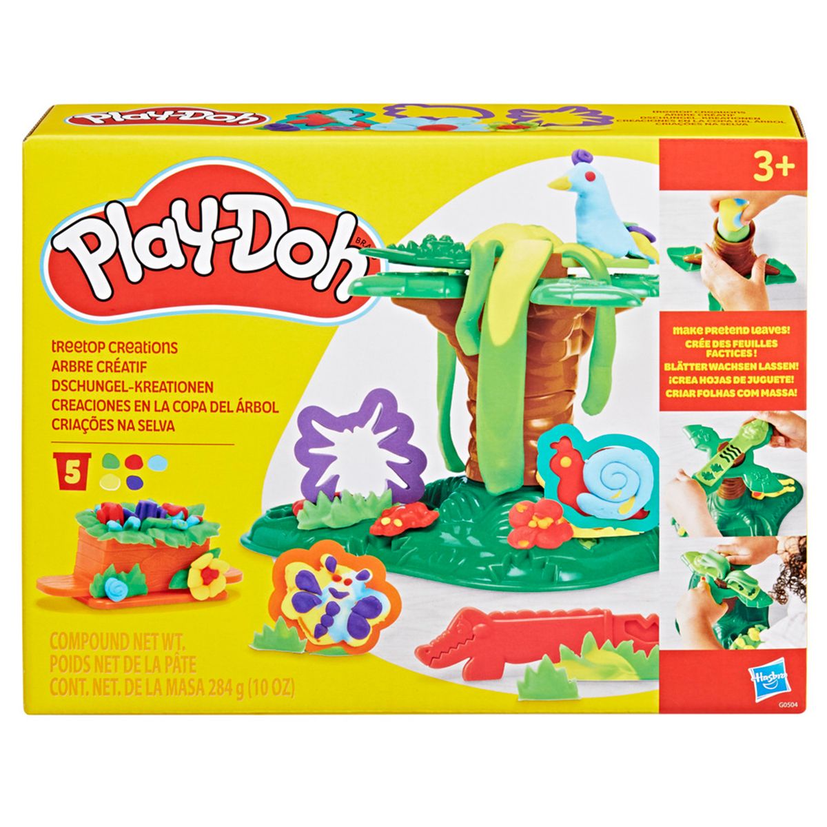 PLAY DOH - Set de Masa Moldeables Play-Doh: Creaciones en la copa del árbol