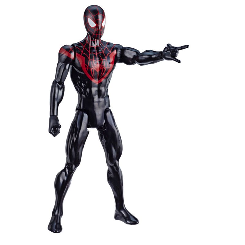DISNEY - Figura de acción Titan Hero Series Blast Gear Miles Morales 