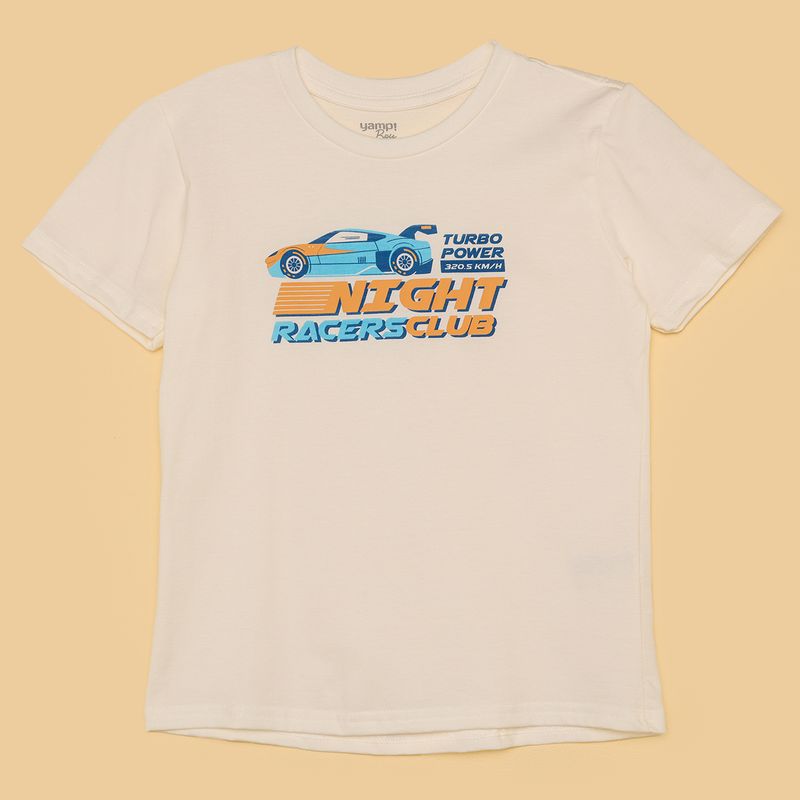 YAMP - Camiseta Niño con Estampado Print Manga corta Yamp