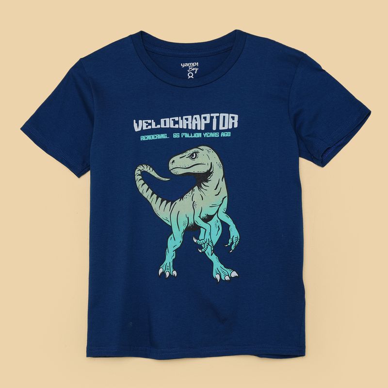 YAMP - Camiseta Niño con Estampado Print Manga corta Yamp