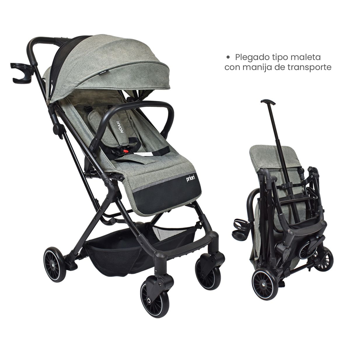 PRIORI - Coche paseador Priori Coche bebé travel Noah Gris