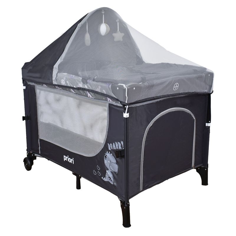 PRIORI - Cuna colecho bebé Madison Gris Priori 