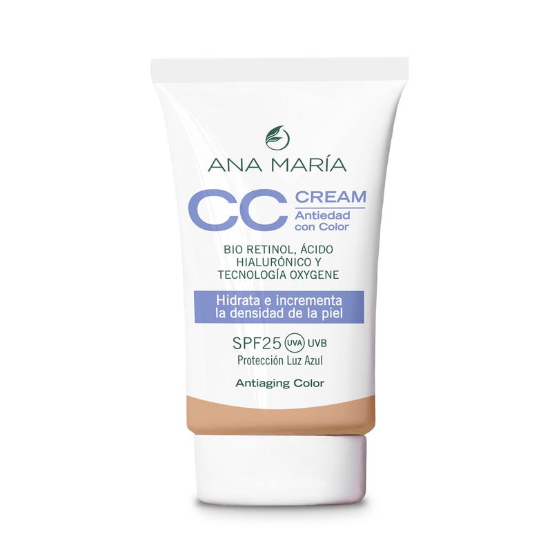ANA MARIA - Tratamiento antiedad COLOR CC CREAM OSCURO Ana Maria para Todo tipo de piel 30g