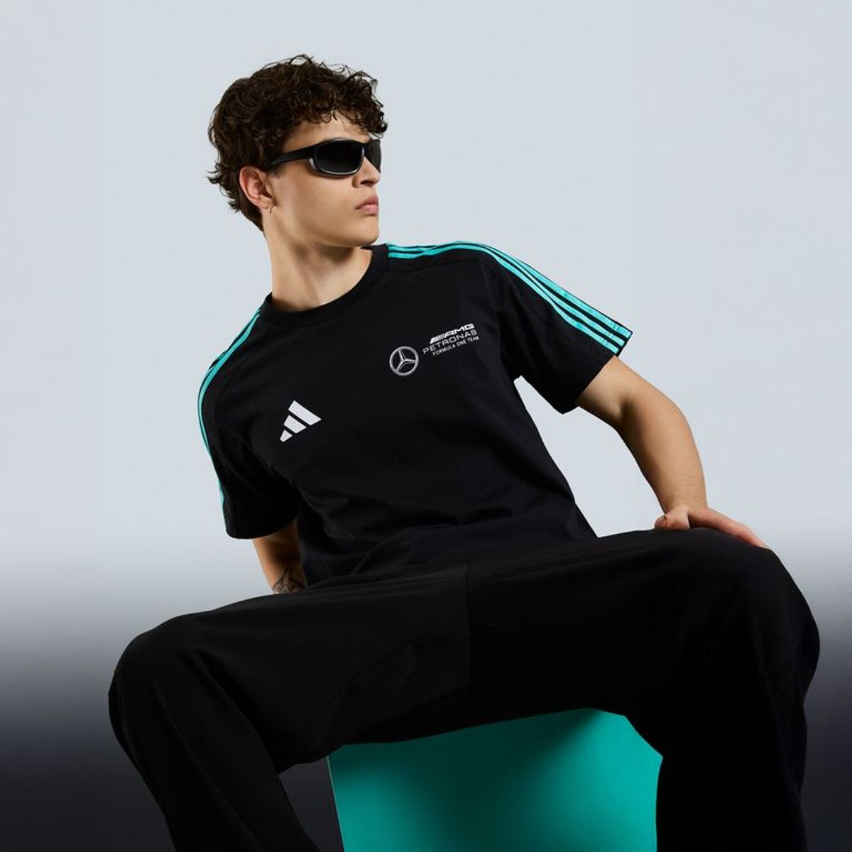 ADIDAS - Camiseta F1 Mercedes Benz Adidas Lifestyle