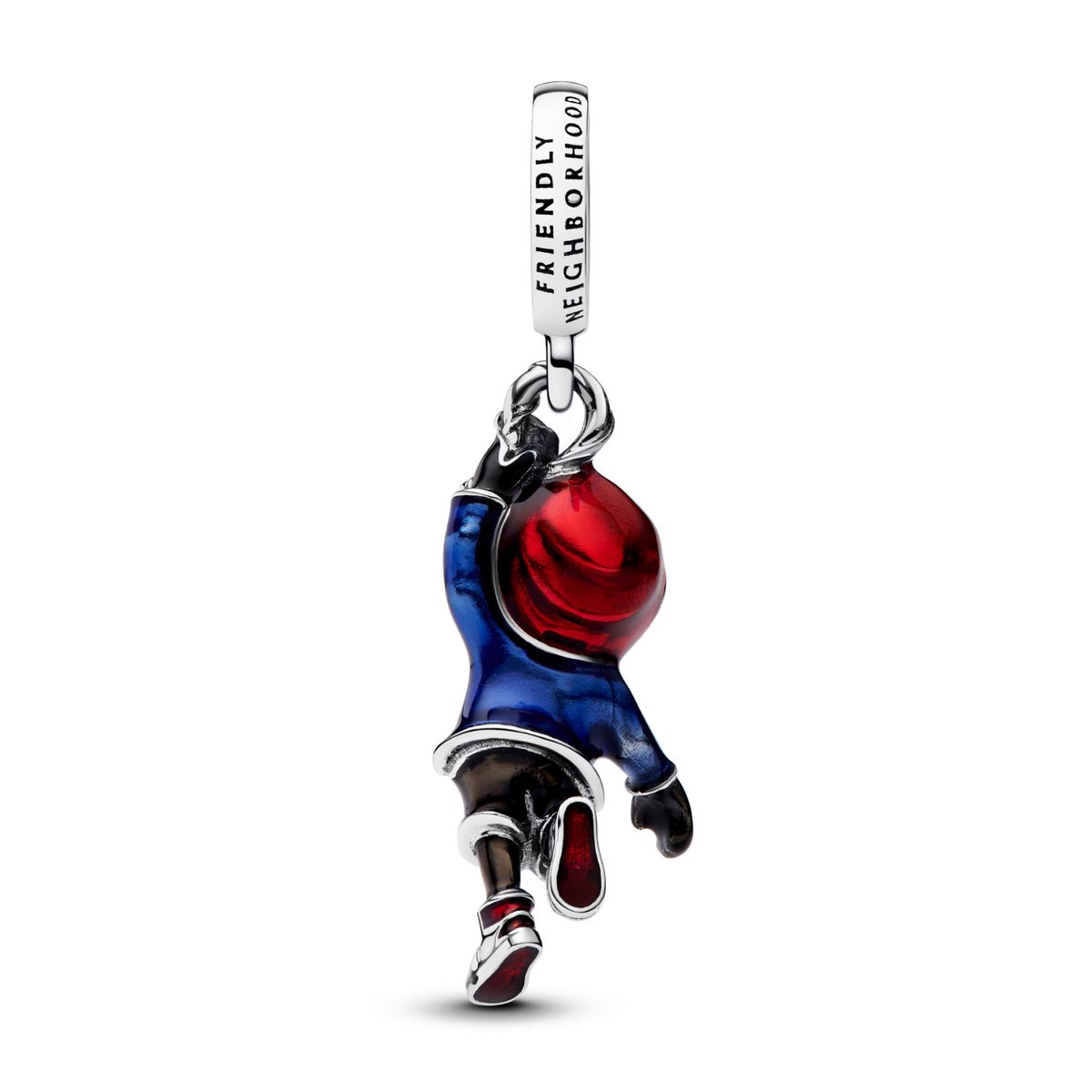 PANDORA - Charm Pandora Colgante Spider-Man Miles Morales de Marvel Plata Esterlina