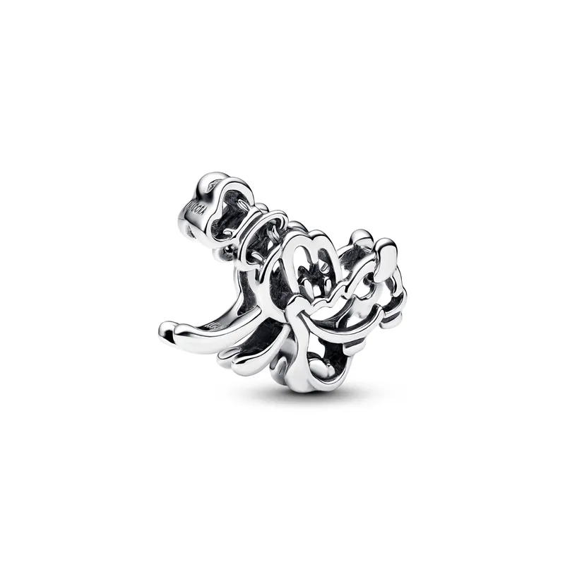 PANDORA - Charm Pandora Filigrana Goofy Disney Plata Esterlina