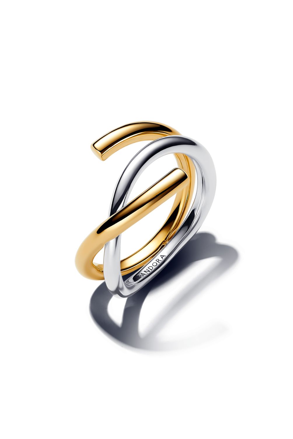 PANDORA - Anillo Pandora Forma Orgánica Pandora Dos tonos
