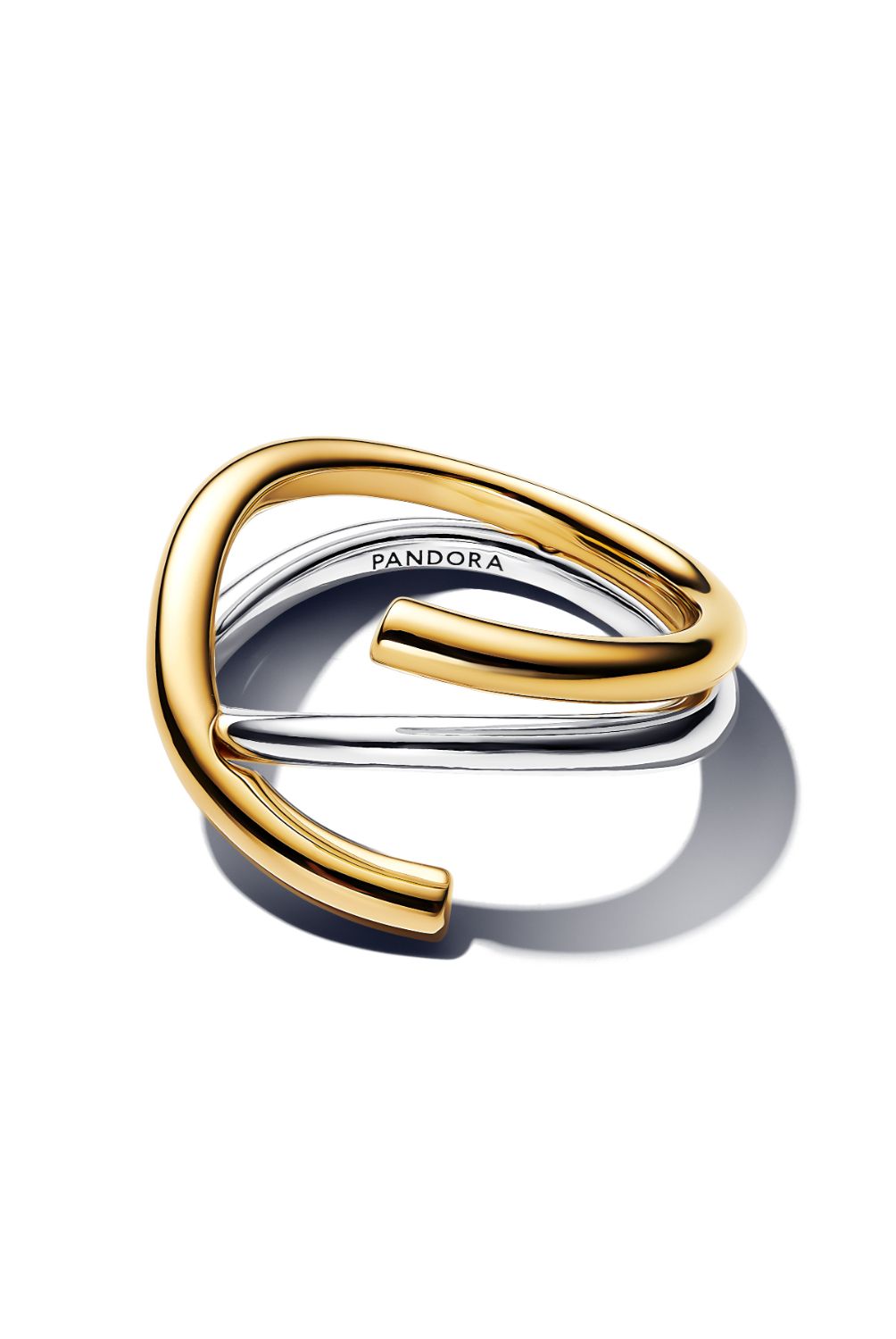 PANDORA - Anillo Pandora Forma Orgánica Pandora Dos tonos