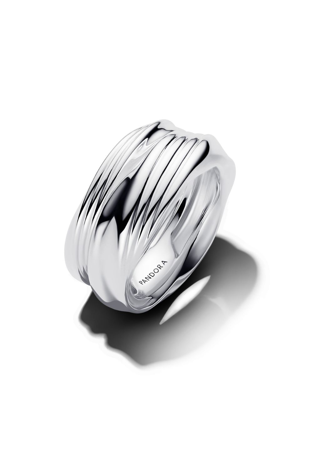 PANDORA - Anillo Pandora Doble Torcido Plata Esterlina