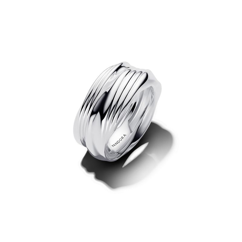 PANDORA - Anillo Pandora Doble Torcido Plata Esterlina