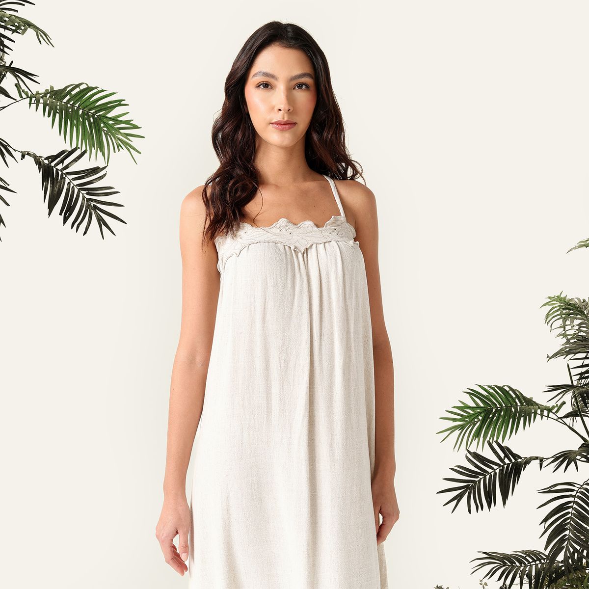 BAHIA MARIA X FALABELLA - Vestido de dormir Mujer Largo Bahia Maria x Falabella