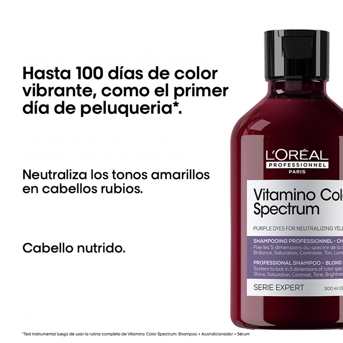 LOREAL PROFESSIONNEL - Shampoo L'Oréal Professionnel  Vitamino Color  Spectrum Purple Protección del color 300 ml