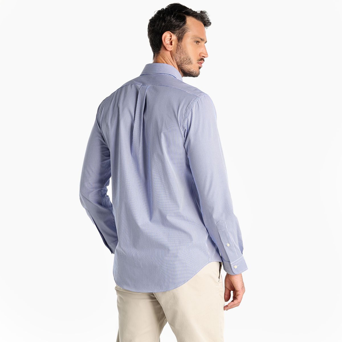 POLO RALPH LAUREN - Camisa Hombre Manga larga de Algodón Custom Fit Polo Ralph Lauren