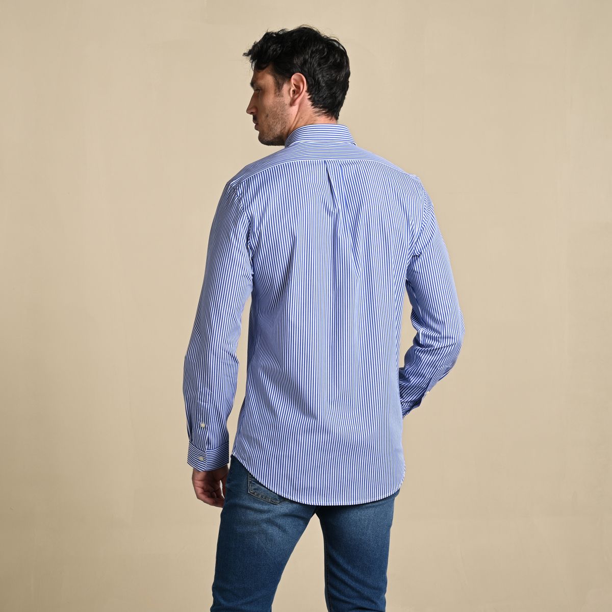 POLO RALPH LAUREN - Camisa Hombre Manga larga de Algodón Custom Fit Polo Ralph Lauren