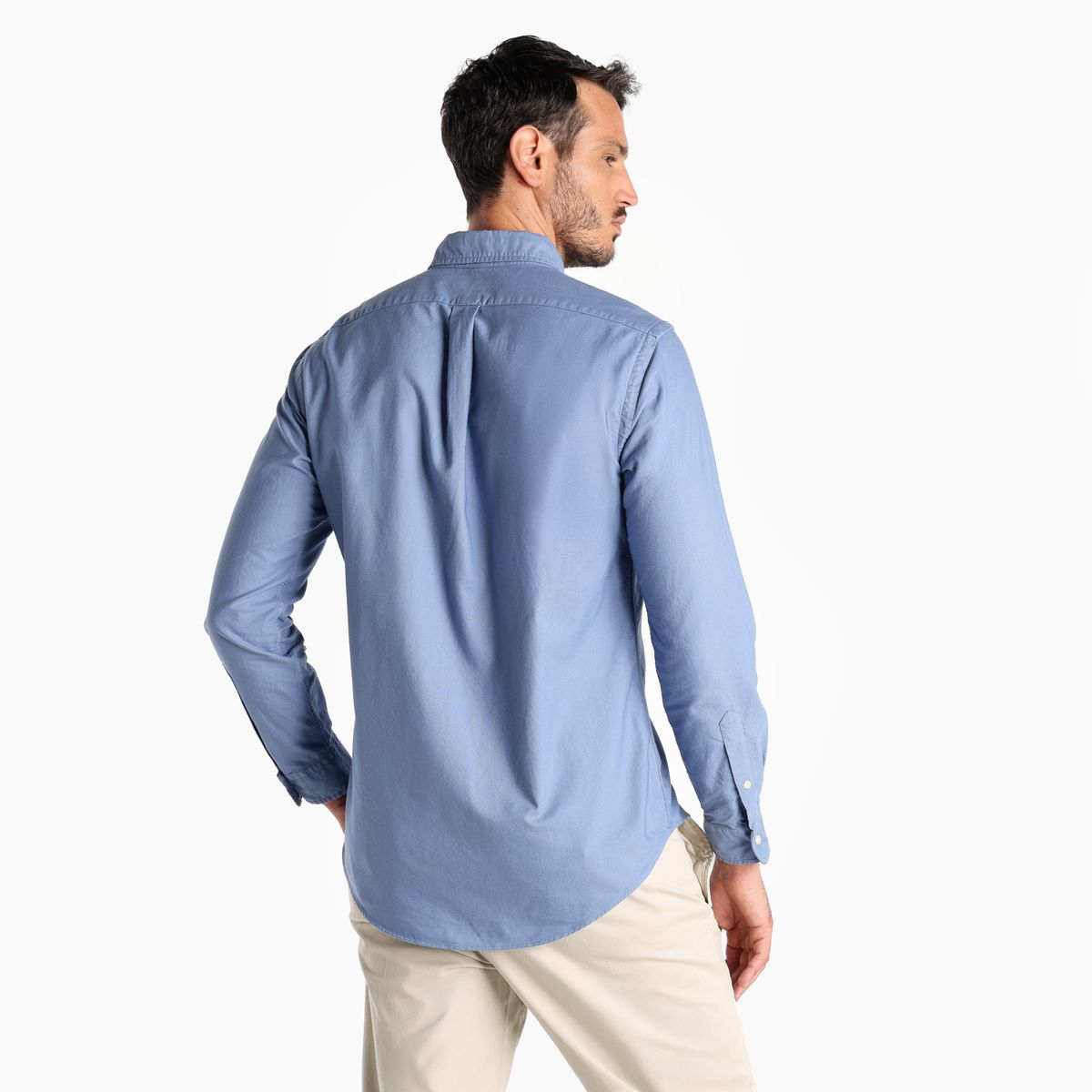 POLO RALPH LAUREN - Camisa Hombre Manga larga de Algodón Custom fit Polo Ralph Lauren