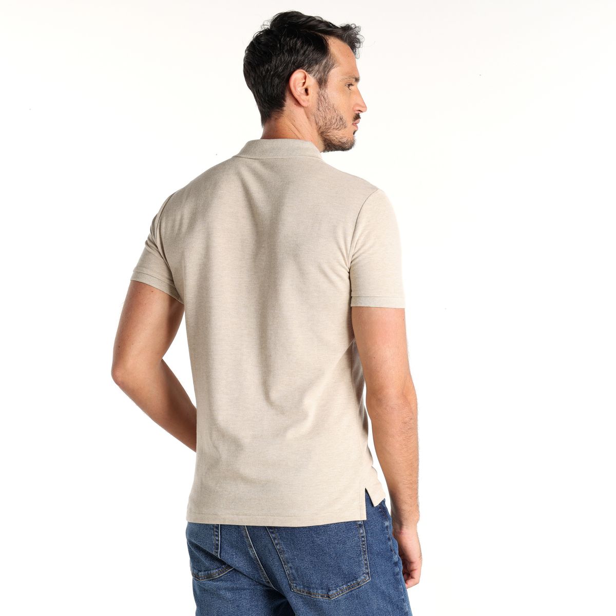 POLO RALPH LAUREN - Camiseta Polo Hombre Manga Corta Custom Slim Fit Polo Ralph Lauren