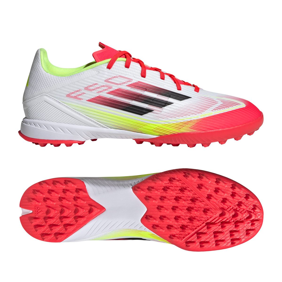ADIDAS - Guayos para cancha sintética Adidas Hombre F50 League TF Blancos