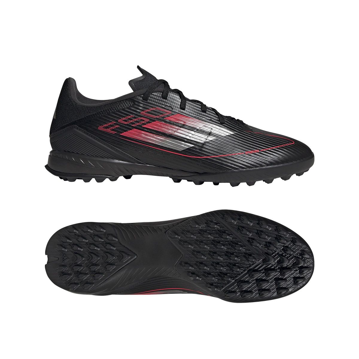 ADIDAS - Guayos para cancha sintética Adidas Hombre F50 League TF Negros