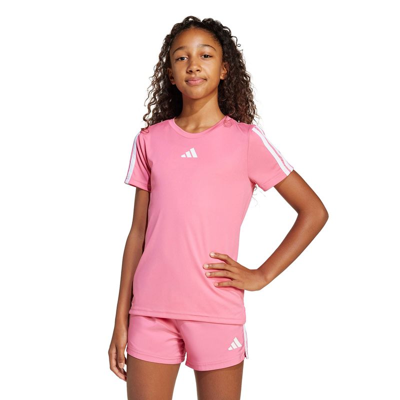 ADIDAS - Camiseta deportiva Niña  Logo  Manga corta Adidas