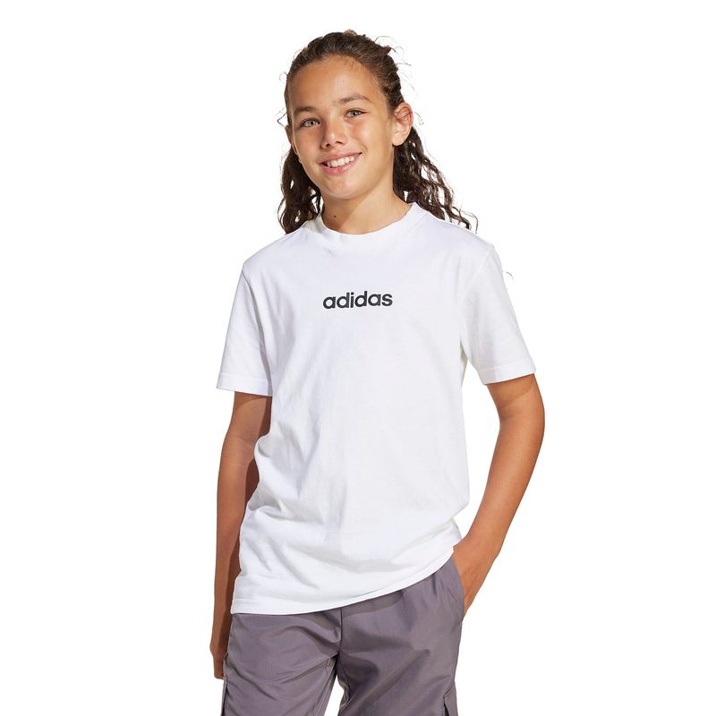 ADIDAS - Camiseta Unisex niño  Logo  Manga corta Algodón Adidas