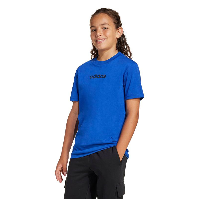 ADIDAS - Camiseta Unisex niño  Logo  Manga corta Algodón Adidas