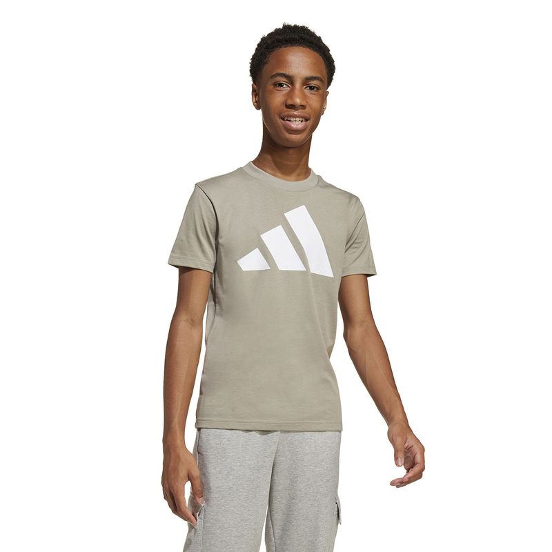 ADIDAS - Camiseta Unisex niño  Logo  Manga corta Algodón Adidas