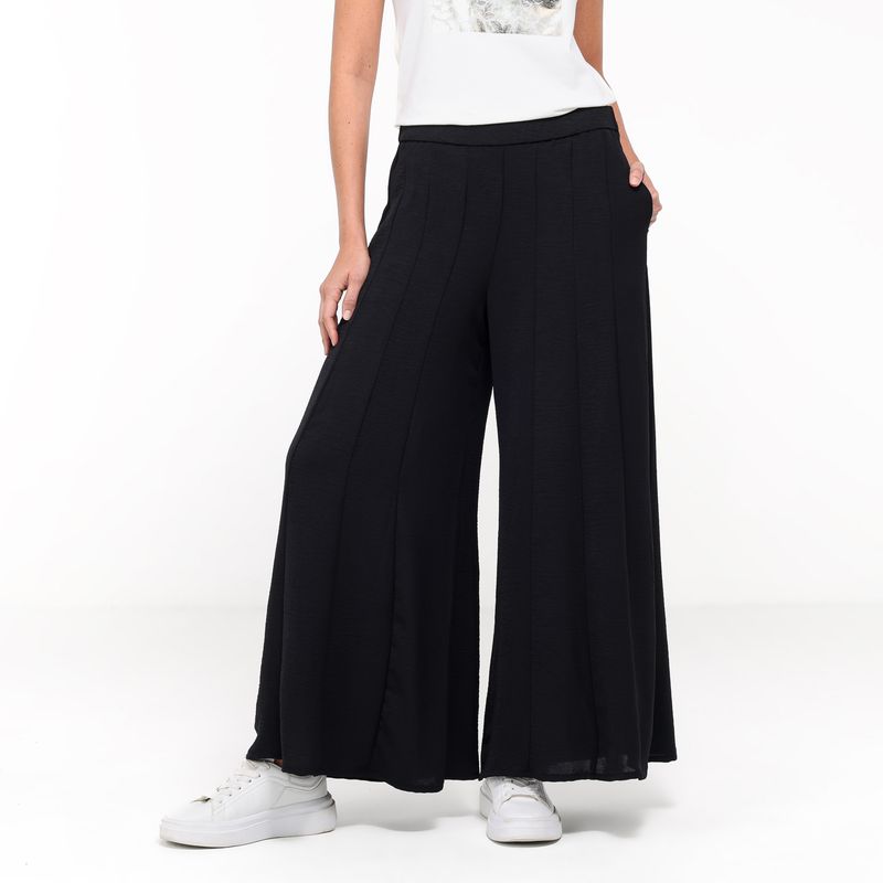 MOSSIMO - Pantalón Wide leg Mujer Tiro alto Mossimo