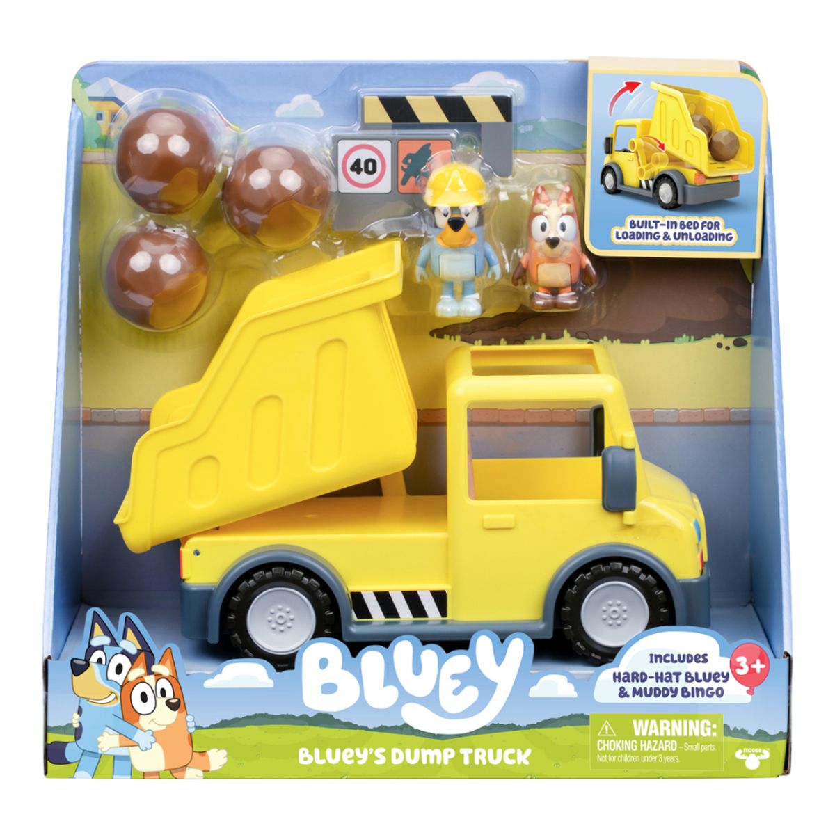 BLUEY - Juguete Bluey: Carro de Basura 